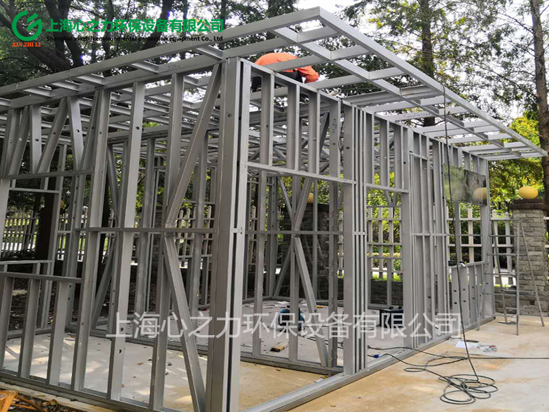 瀍河回族垃圾房現(xiàn)場安裝場景圖實拍